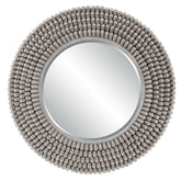PORTSIDE ROUND MIRROR, GRAY - Hedi's Furniture